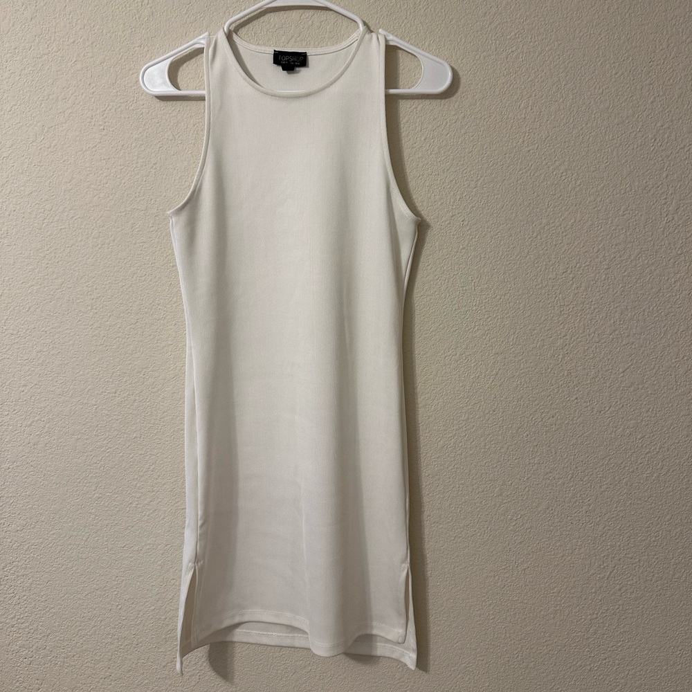 White top shop dress